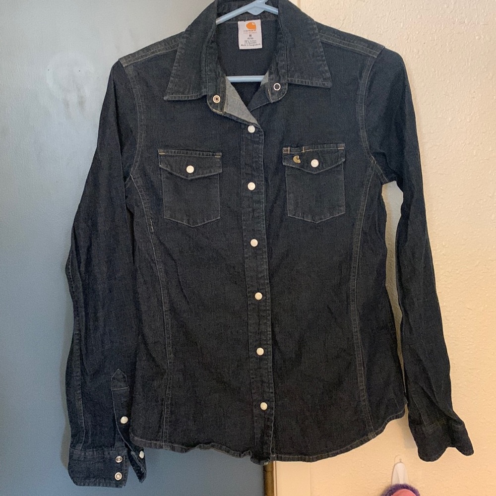 Women’s carhartt button up
